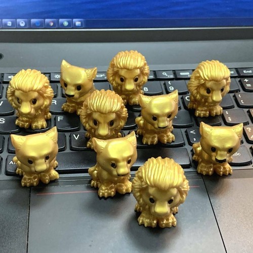 10x Ooshies Limited Edition Disney Lion King Gold Cub Simba Pencil Topper Toy Ebay