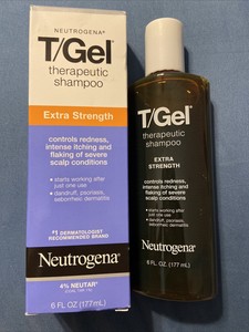 Neutrogena T Gel Therapeutic Anti Dandruff Shampoo Extra Strength 6 Oz Ebay