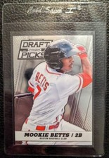 2013 PRIZM DRAFT PICKS #46 MOOKIE BETTS ROOKIE CARD RC BOSTON RED SOX DODGERS