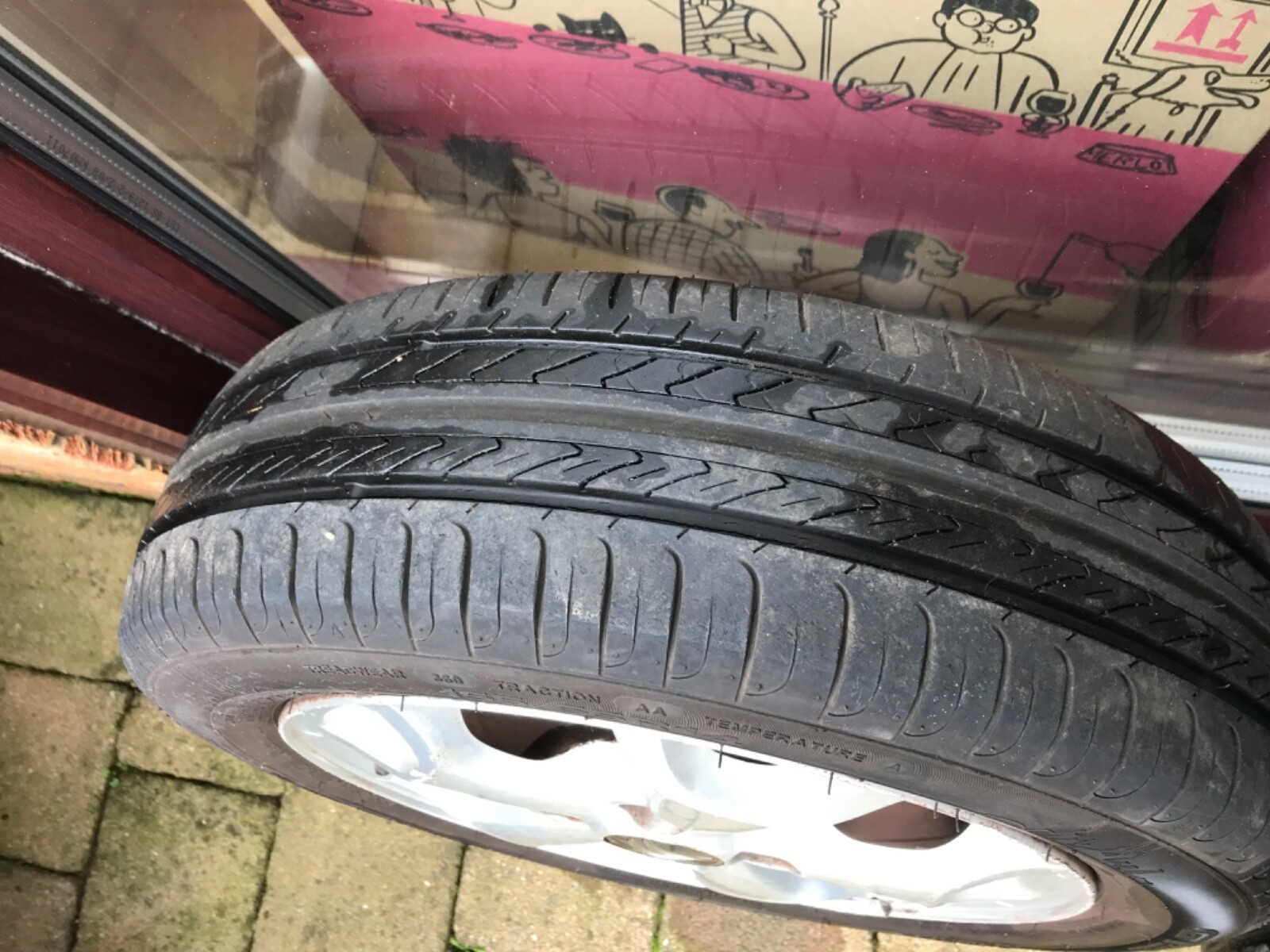 Citroen C1 alloy wheels and tyre 14” and wheel bolts eBay