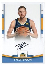 17-18 Donruss Next Day Autographs #24 - Tyler Lydon - Denver Nuggets