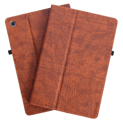 Premium genuine leather cover Huawei MediaPad T3 10 tablet protective cover case bag