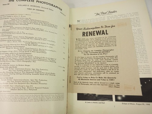 The Complete Photographer Magazine Issue 50 Vol.9 Jan. 1943 - Picture 3 of 7