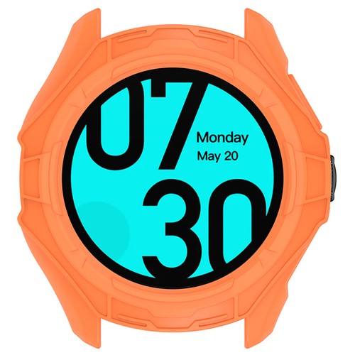 Für Ticwatch Pro 5 Uhr TPU Soft Hollow Bumper Schutzhülle - 第 8/24 張圖片