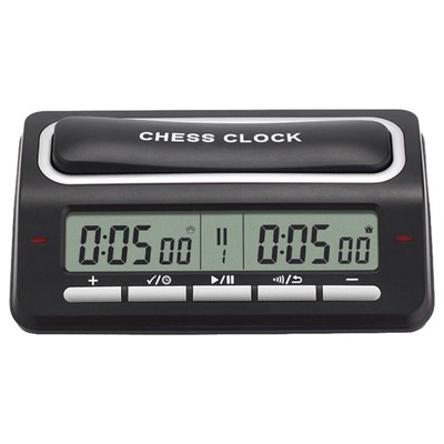 International Chess Timer Count Down Game Timer Portable Timer for Board Games
