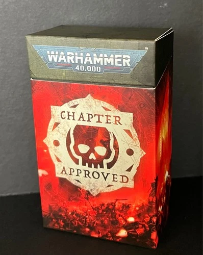 Warhammer 40,000 11th Ed Armageddon- Chapter Approved Cards Mission Deck 40k