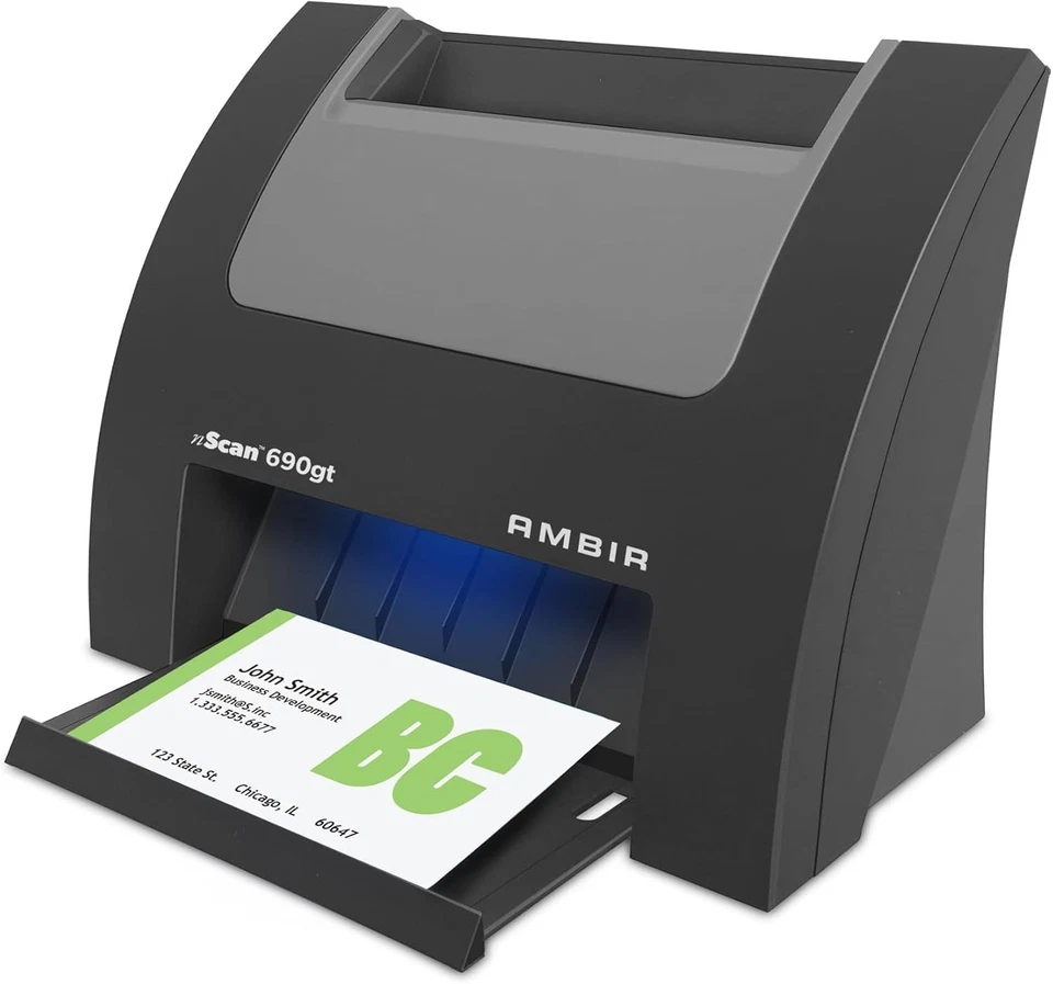 USB Scanner nScan 690gt-BCS - Efficient Business Card Management for Windows - Image 3 of 4