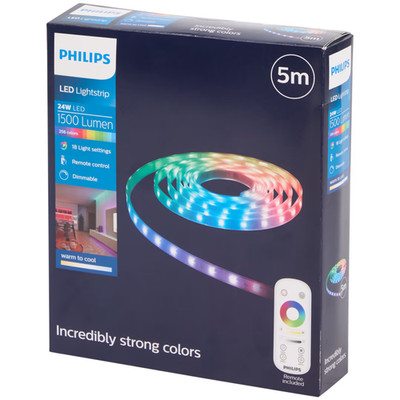 Philips LED Lightstrip 5m RGBIC+ Tunable White 1500lm Neu OVP