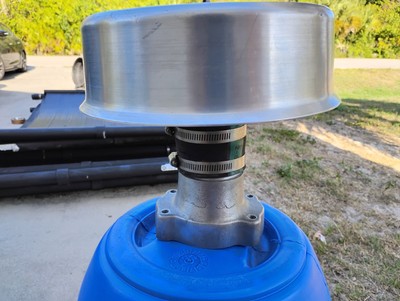 VW Bug Super Beetle Air Flow System For 2bbl Weber with Filter Housing Pre-Loved