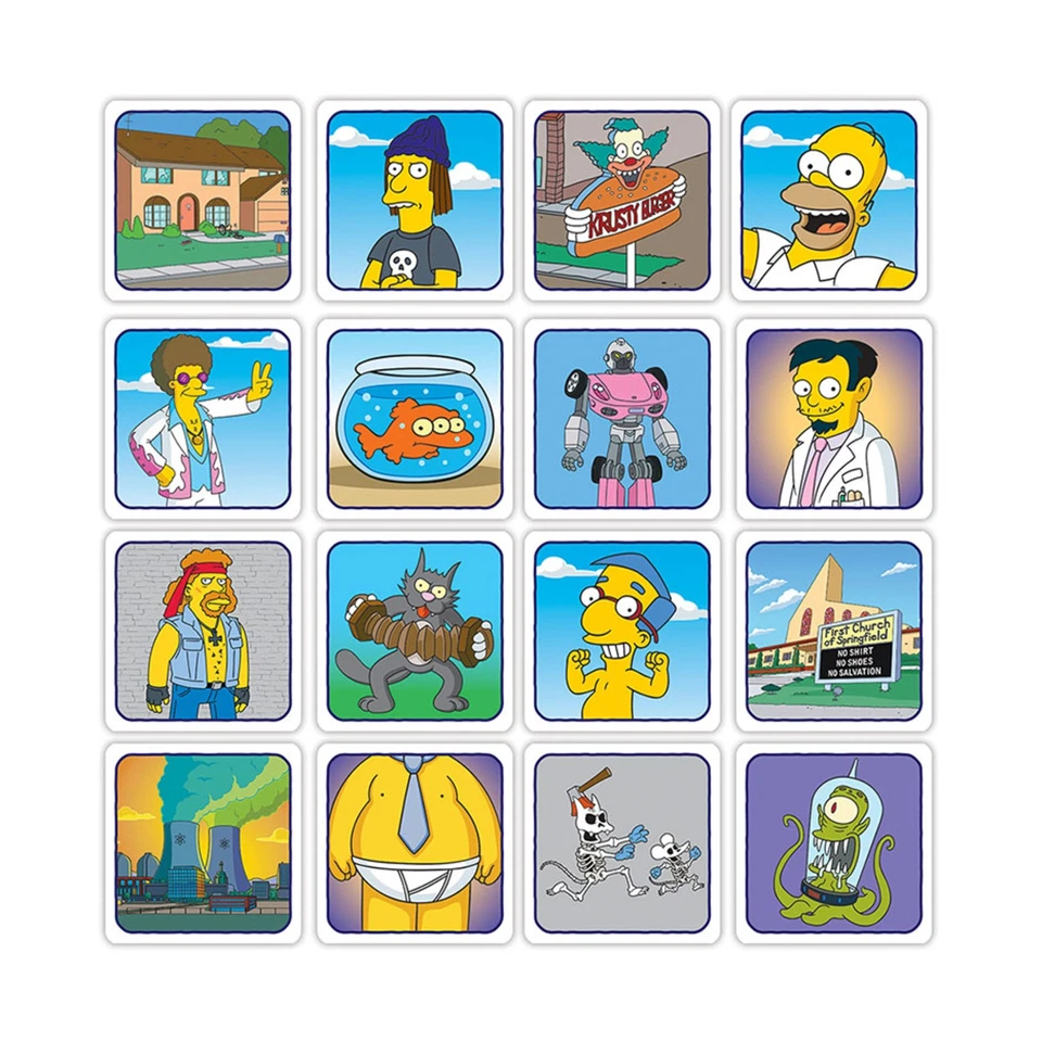 USAOpoly Codenames Codenames - The Simpsons Box EX/NM - Image 2 of 2