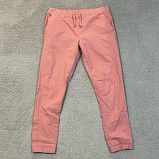 Southpole Jogger Pants Boys XL Pink Stretch Drawstring Pockets Junior Youth