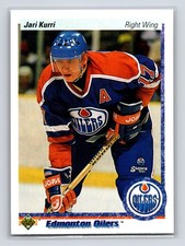 1990-91 Upper Deck - Jari Kurri #146 Edmonton Oilers Hockey Card