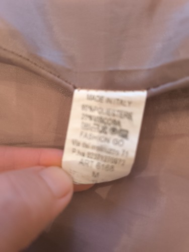 zart rosafarbene Wolljacke, offen - Bild 13 von 13