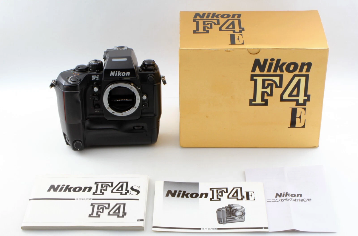 Excellent] Nikon F4E / F4 E Professional Film Camera W/BOX | eBay