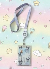 Kuromi Lanyard with ID Holder