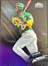 Elvis Andrus 2021 Topps Chrome BLACK #d/150 #24