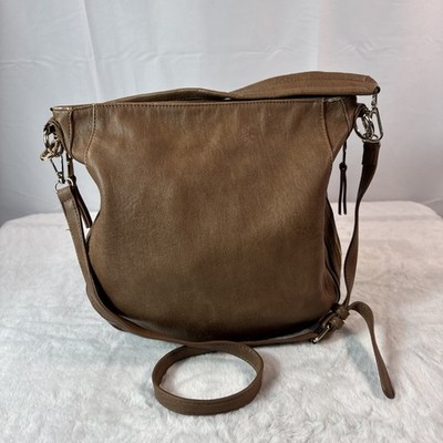 Miztique Vegan Leather Hobo  Brown Bag