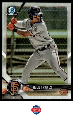 2018 Bowman Draft #BDC-133 Heliot Ramos Chrome Refractors