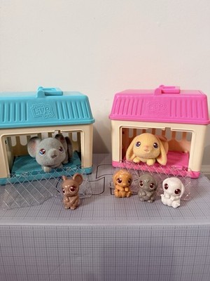 Little Live Pets Surprise Minis Lil Bunny Mice Mom Babies Cage Carrier Lot