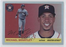 2020 Topps Archives 1955 Topps Silver Foil Michael Brantley #39 1hs9