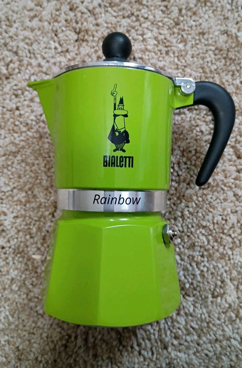 Green Bialetti Rainbow 0,27 l Aluminium, Thermoplast BIALETTI. 150 8006363018517