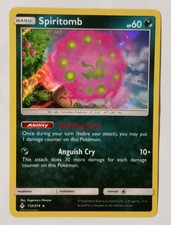 POKEMON SPIRITOMB HOLO CARD 112/214 LIGHT PLAY 2019