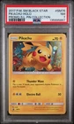 2017 POKEMON SM PROMO SHINING LEGENDS PIN COLLECTION PIKACHU-HOLO PSA 7