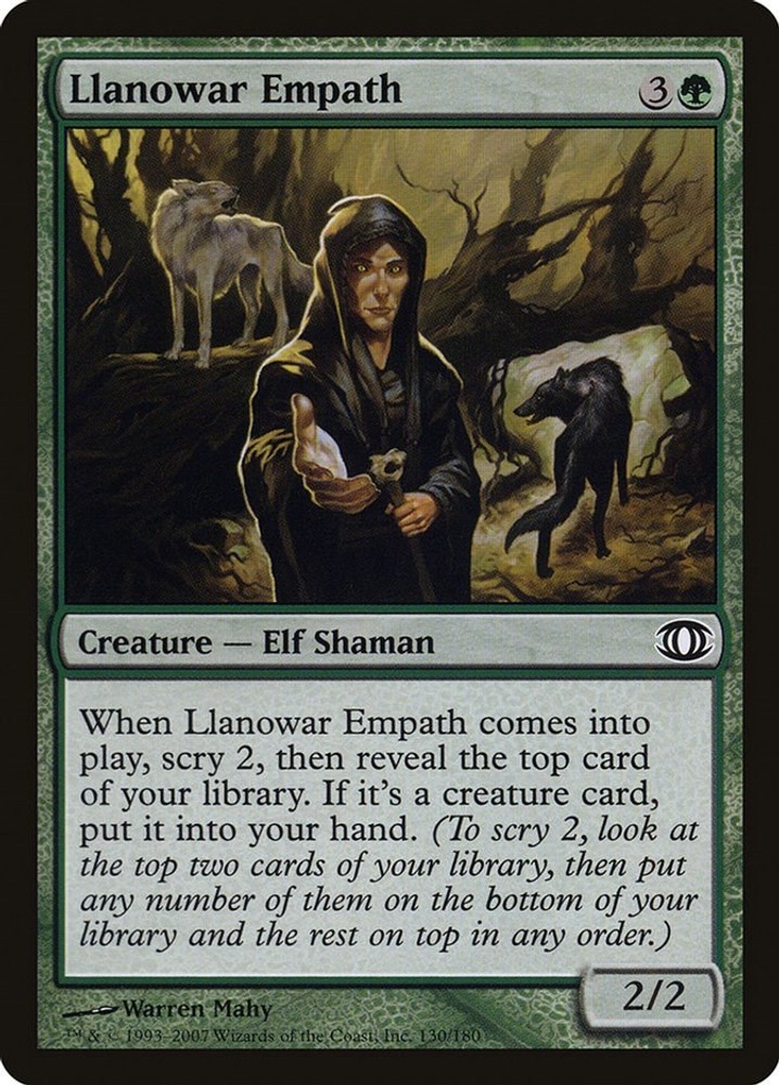 Llanowar Empath [Future Sight - 130] NM