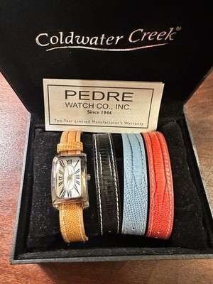 Coldwater Creek Watch Set - Four Interchangable Bands - NIB