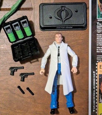 GI JOE Cobra NM/M Dr. Venom Collector Club 2010 Complete File Card