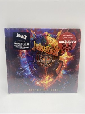 Judas Priest Invincible Shield (CD) Deluxe  Album New/Sealed