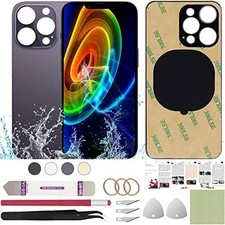Rear Back Screen Glass Cover Replacement Compatible with Iphone 14 Pro Max 6.7"