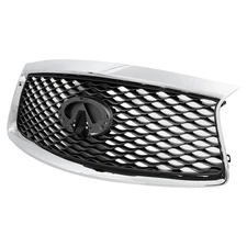 Grille Fit For 2016-2020 Infiniti QX60 Bumper Upper Grill W/camera Option 2017