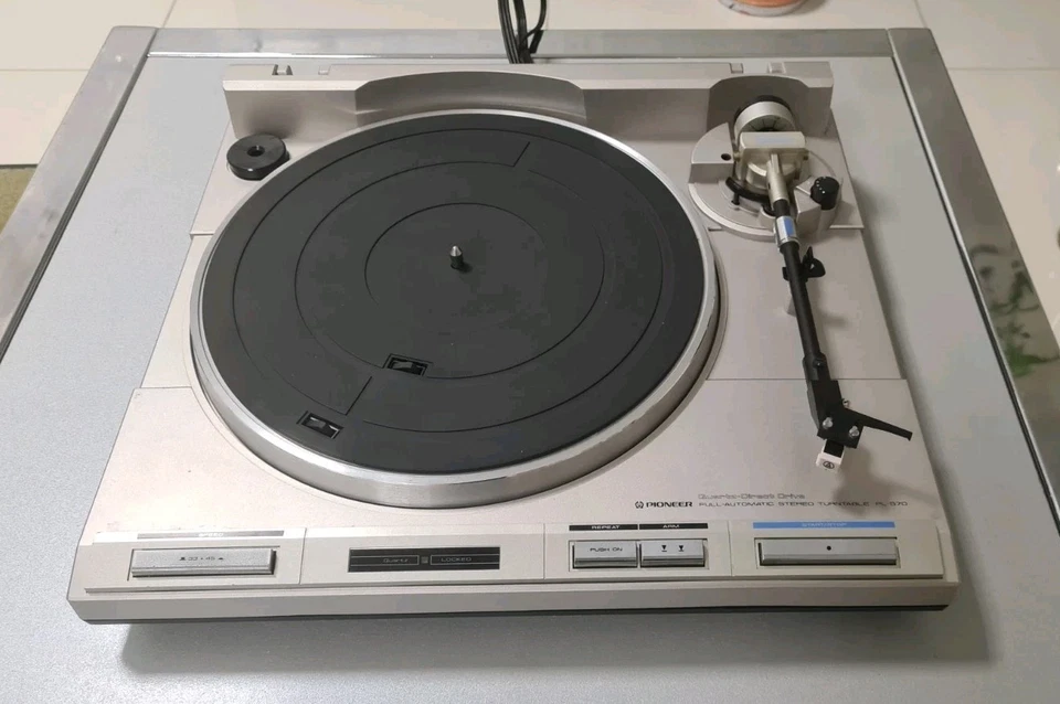 Pioneer PL-S70 Direct Drive Auto Return Turntable+Testina Audio tecnica VINTAGE. Foto 4 de 4