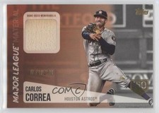 2019 Topps Update Major League Material 150th Anniversary /150 Carlos Correa 8tj
