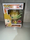 Funko Pop! Super Saiyan 3 Goku (GITD) Signed By Sean Schemmel JSA COA
