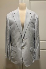 J.CREW CROSBY CLASSIC-FIT SUIT JACKET IN PORTUGUESE COTTWN SIZE 40/S BV107