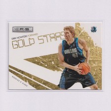 2009-10 Panini Rookies + Stars Gold Stars #4 Dirk Nowitzki