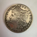 1893 Morgan Silver Dollar $1 Coin 0.9 Fineness US Silver Uncertified Collectible
