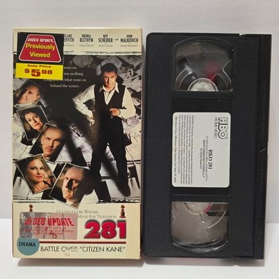 RKO 281 VHS 1999 Drama Made For Television HBO Home Video