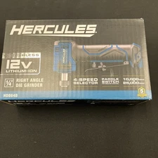HERCULES HDB64B Right Angle Die Grinder 4 Speed New! 12 Volt