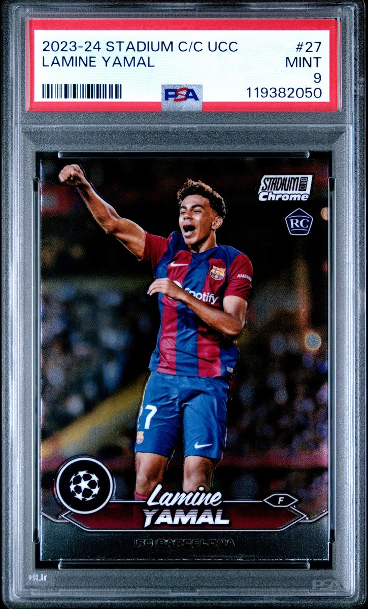 2023-24 Topps Stadium Club Chrome Ucl - Lamine Yamal #27 (RC