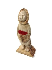 Ivory Jacks - Hand Carved Sculpture - Berry Picker