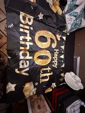 60th Birthday Party Banner Decorations for Women Men 60 Year Old Door Banners...
