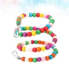 Parrot Swing Perch Bird Interactive Ladder Toy Perches Ladders Climbing Toys