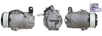 Kompressor Klimaanlage für OPEL ASTRA G Stufenheck Caravan CC Coupe Cabriolet