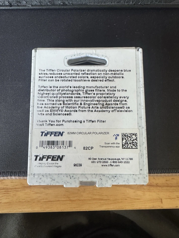 Tiffen Filters 82 MM Circular Polarizer - Image 3 of 4