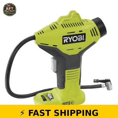 #ad Ryobi R18PI 0 18V Cordless High Pressure Inflator Body Only $102.99