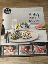 Sushis Makis & Sashimis Japanese Recipe Book - Ikuei Arakane French Ed.