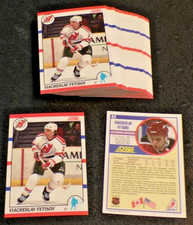50 Card Lot 1990-91 Score #62 Viacheslav Fetisov RCs Rookie New Jersey Devils!